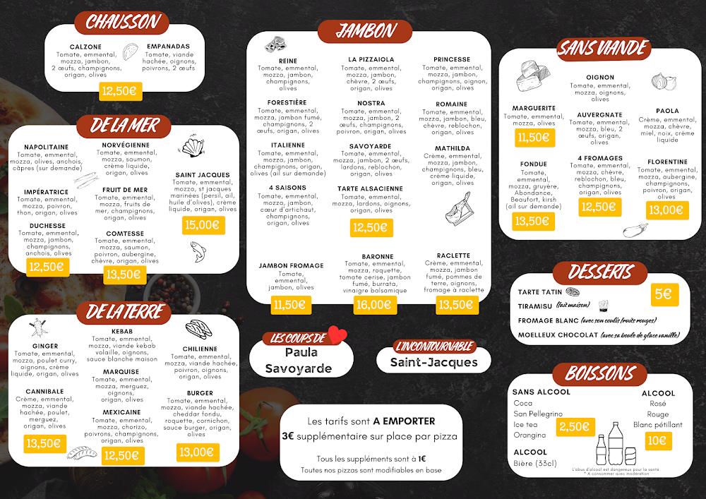 Mathilda La Pizzaiola - Menu Image 4